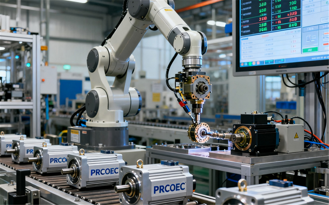 R&D and production of servo motor technology